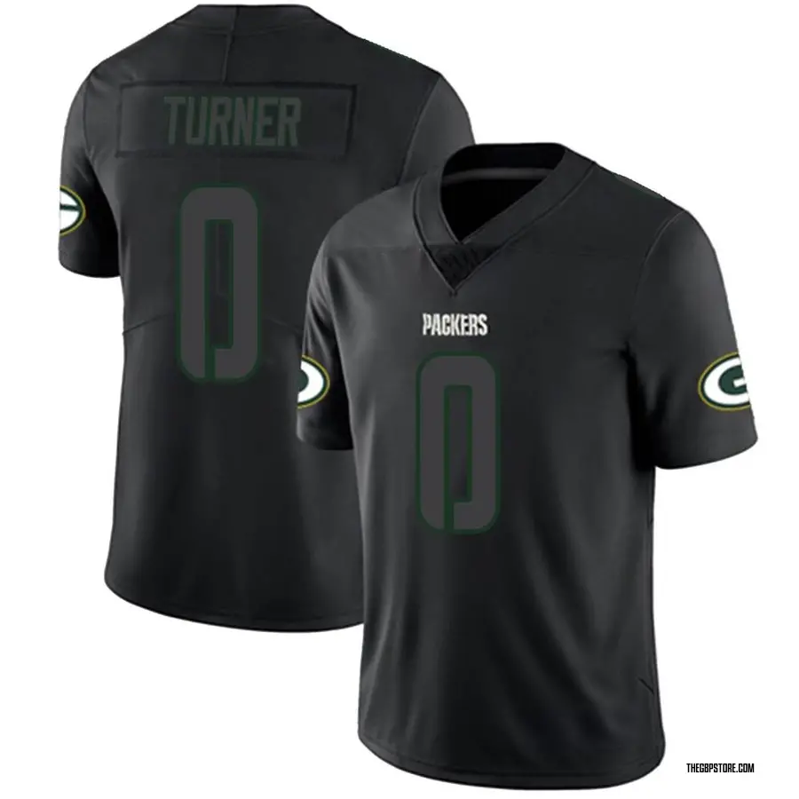 Black Impact Youth Anthony Turner Green Bay Packers Limited Jersey
