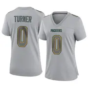 Gray Women's Anthony Turner Green Bay Packers Game Atmosphere Fashion Jersey