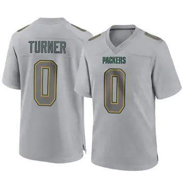 Gray Youth Anthony Turner Green Bay Packers Game Atmosphere Fashion Jersey