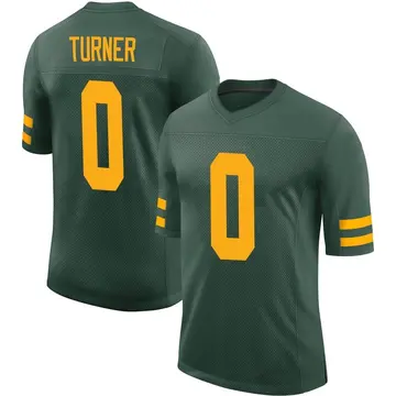 Green Men's Anthony Turner Green Bay Packers Limited Alternate Vapor Jersey