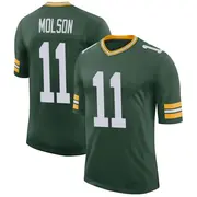 Green Men's JJ Molson Green Bay Packers Limited Classic Jersey