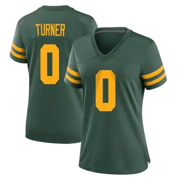 Green Women's Anthony Turner Green Bay Packers Game Alternate Jersey