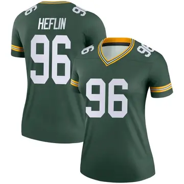 Green Women's Jack Heflin Green Bay Packers Legend Jersey