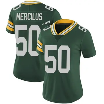 Green Women's Whitney Mercilus Green Bay Packers Limited Team Color Vapor Untouchable Jersey
