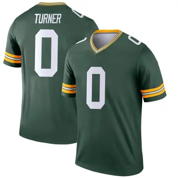 Green Youth Anthony Turner Green Bay Packers Legend Jersey