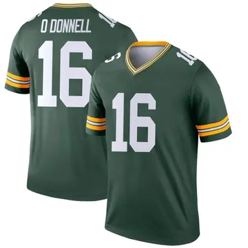 Green Youth Pat O'Donnell Green Bay Packers Legend Jersey