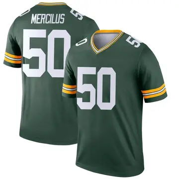 Green Youth Whitney Mercilus Green Bay Packers Legend Jersey