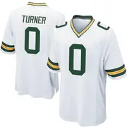 White Men's Anthony Turner Green Bay Packers Game Jersey