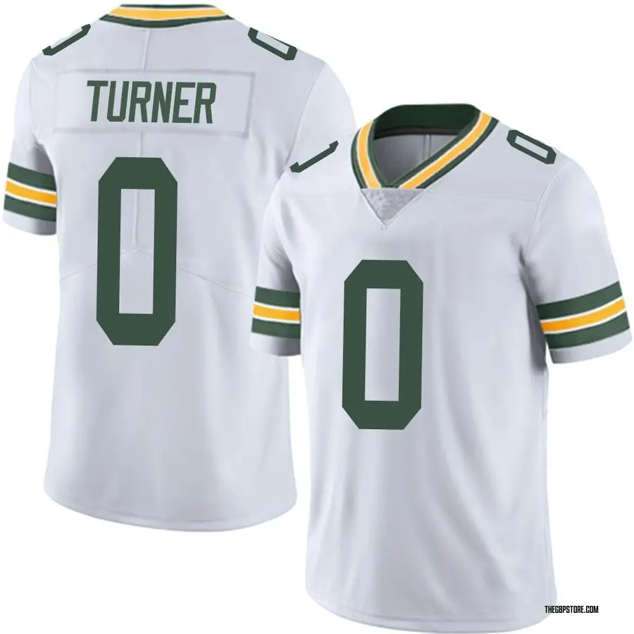 White Men's Anthony Turner Green Bay Packers Limited Vapor Untouchable Jersey