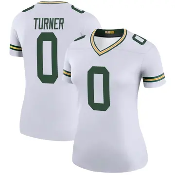 White Women's Anthony Turner Green Bay Packers Legend Color Rush Jersey