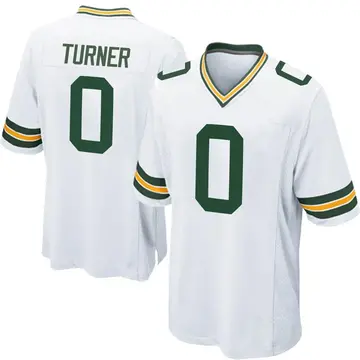 White Youth Anthony Turner Green Bay Packers Game Jersey